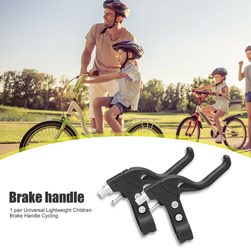 1 Pairs MTB Bicycle Mountain Bike Hand Brake Levers V-Brakes Handle Gear Set US