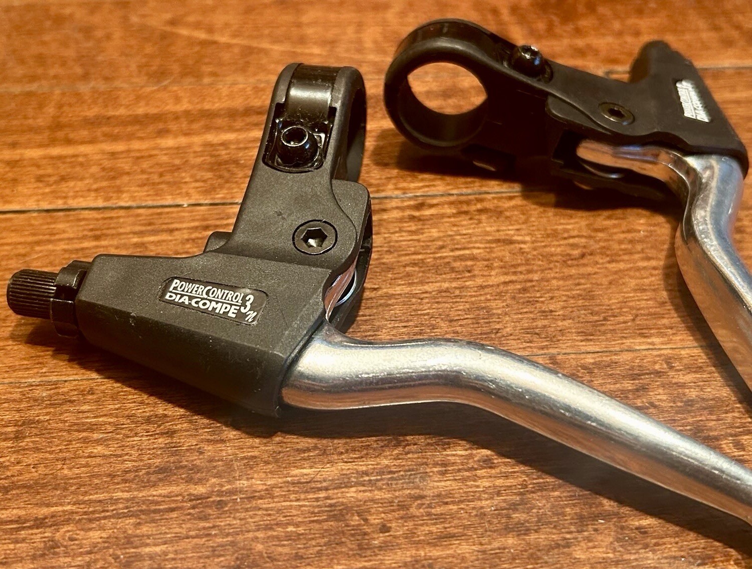 Vintage Dia Compe Brake Levers Power Control Mountain Bike Lever Set BMX 1990s