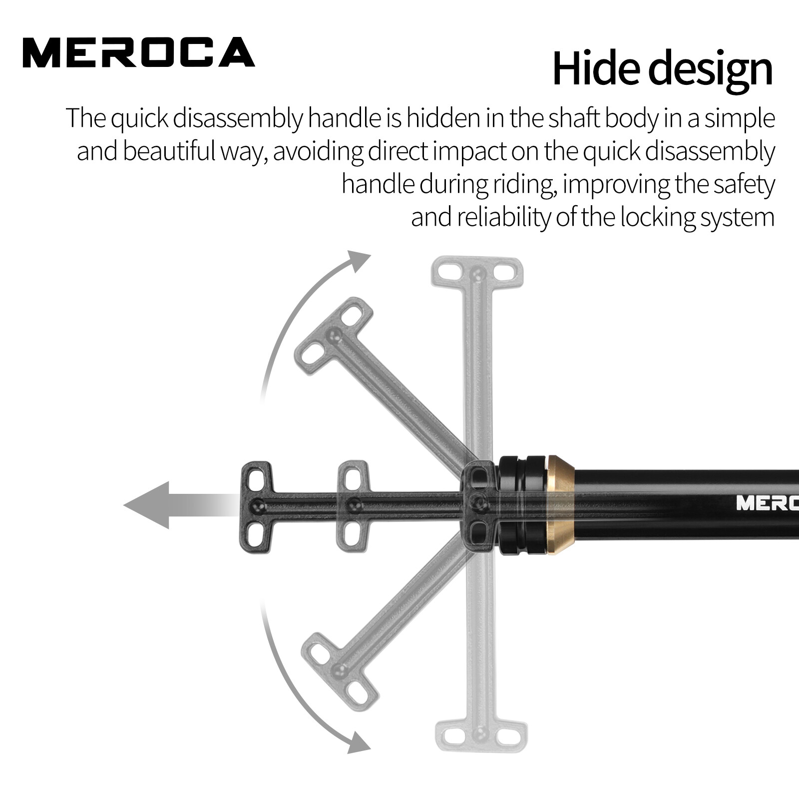 Hidden Bike Thru Axle, Aluminum Alloy 12/15mm Rear Wheel Thru Axle M12/M15(P1.5)