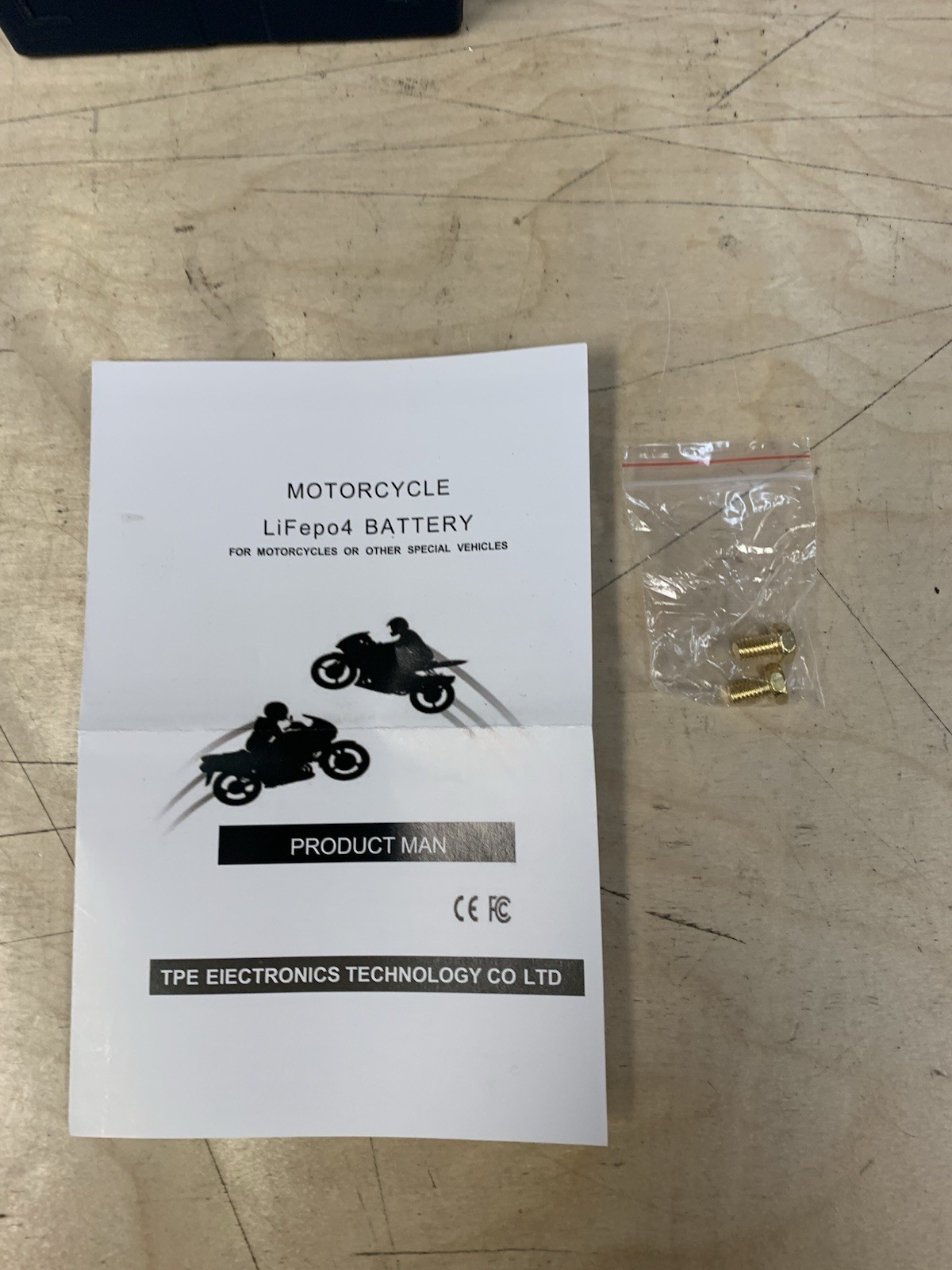 Lithium YTX30L-BS, 850A LiFePO4 Motorcycle Battery, 12V 12AH YTX30L-BS-12AH