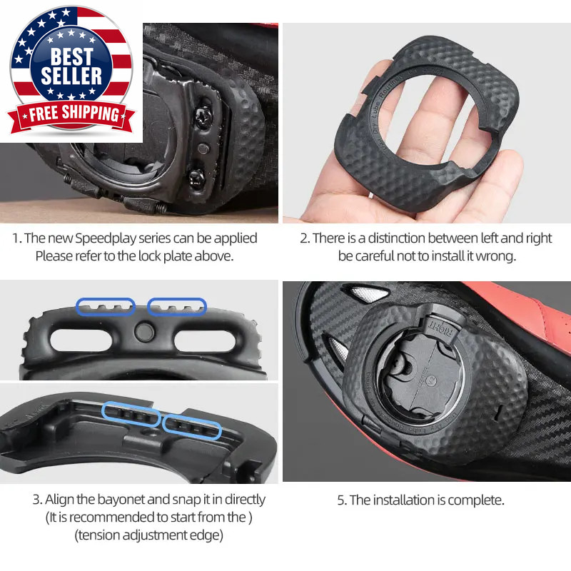 Cleats Covers Kovers for Speedplay Zero Pave Light Action-Put on New Model Prote