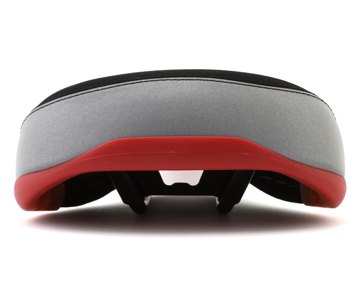 Ride Out Supply Railed Seat (Black/Red) [SEARO1000BLARED]