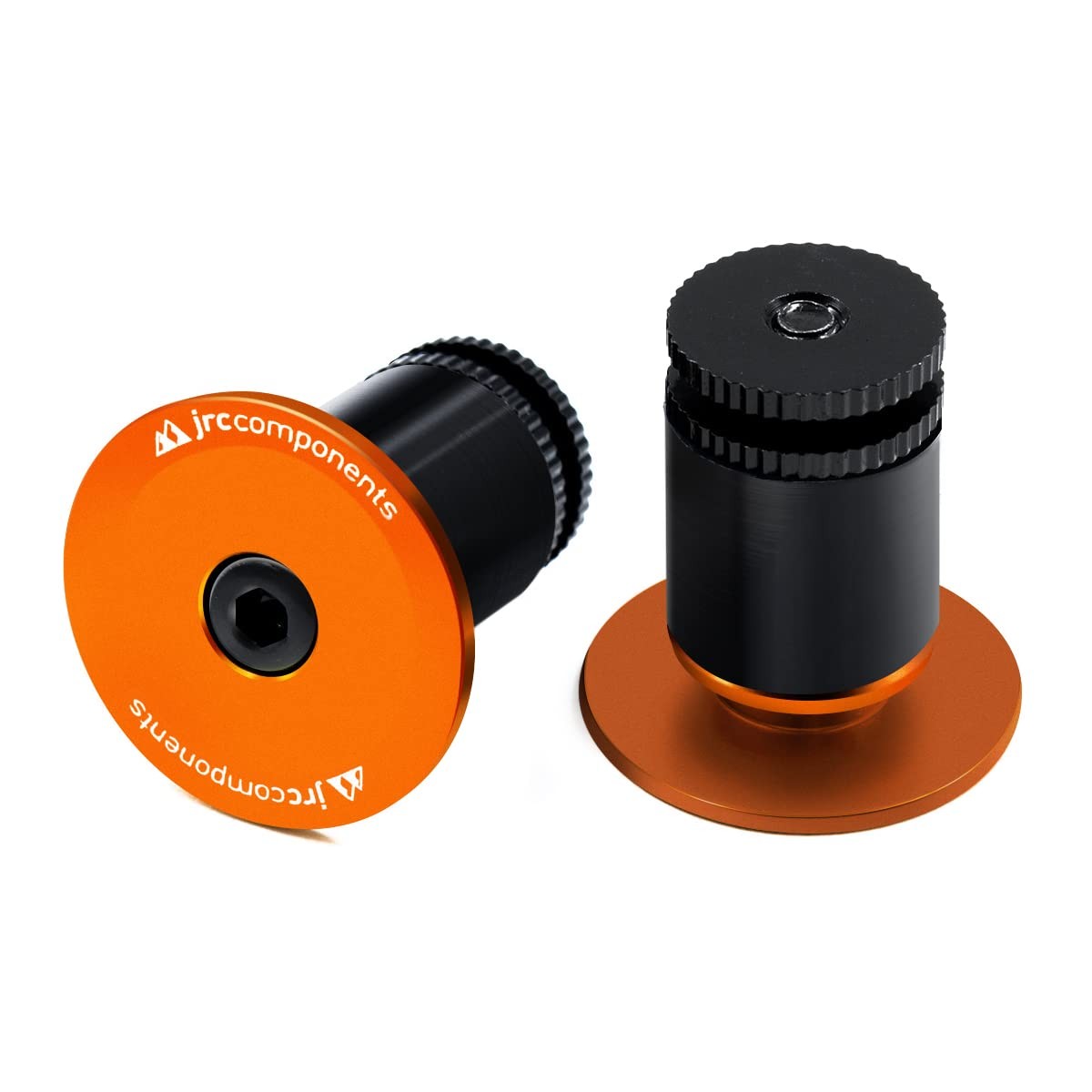 JRC Components Aluminum Min Diameter: 16mm,Max 22.5mm, Orange