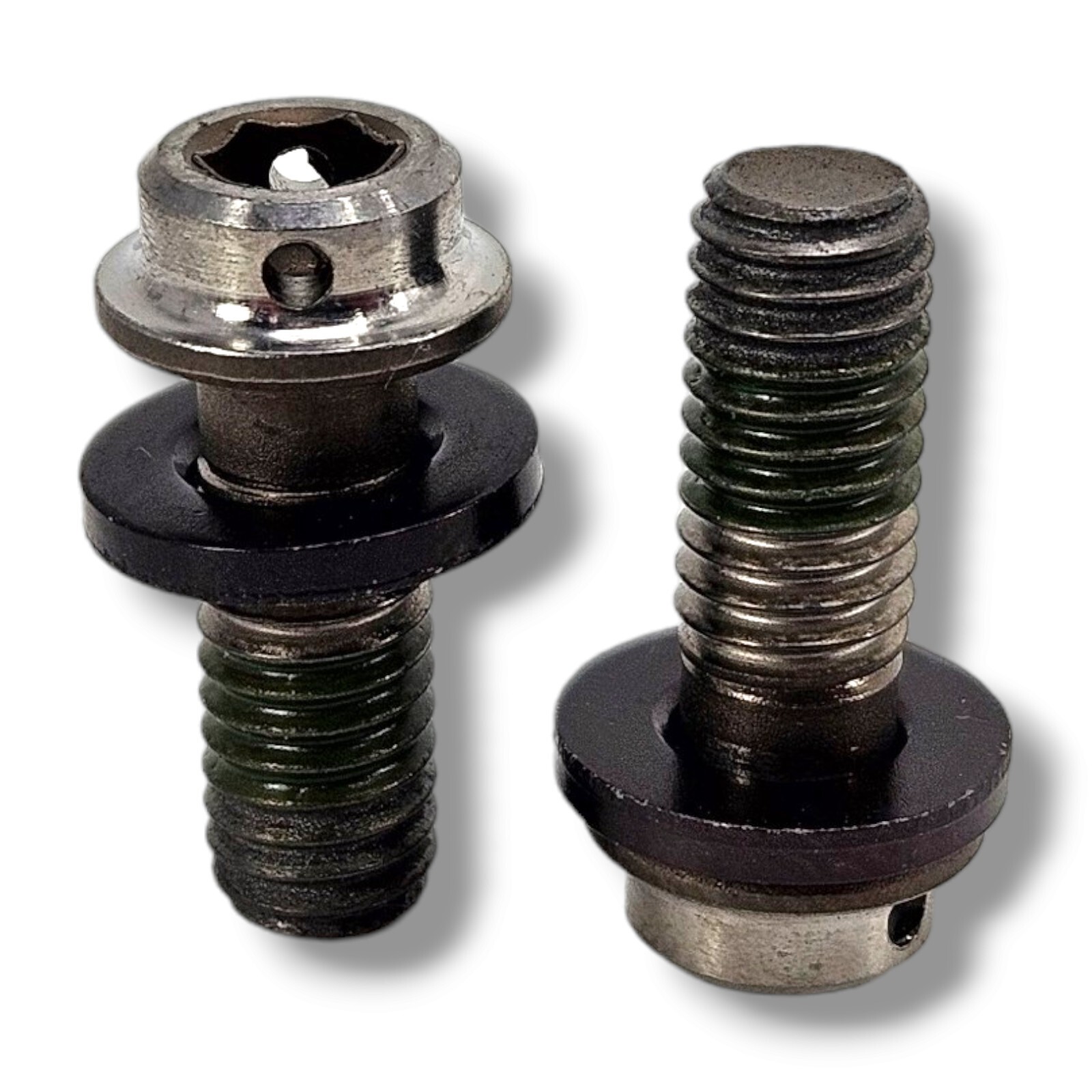 (1 Pair) SHIMANO XTR BR-M987 Titanium Caliper Fixing Bolts – M6 x 14.6mm