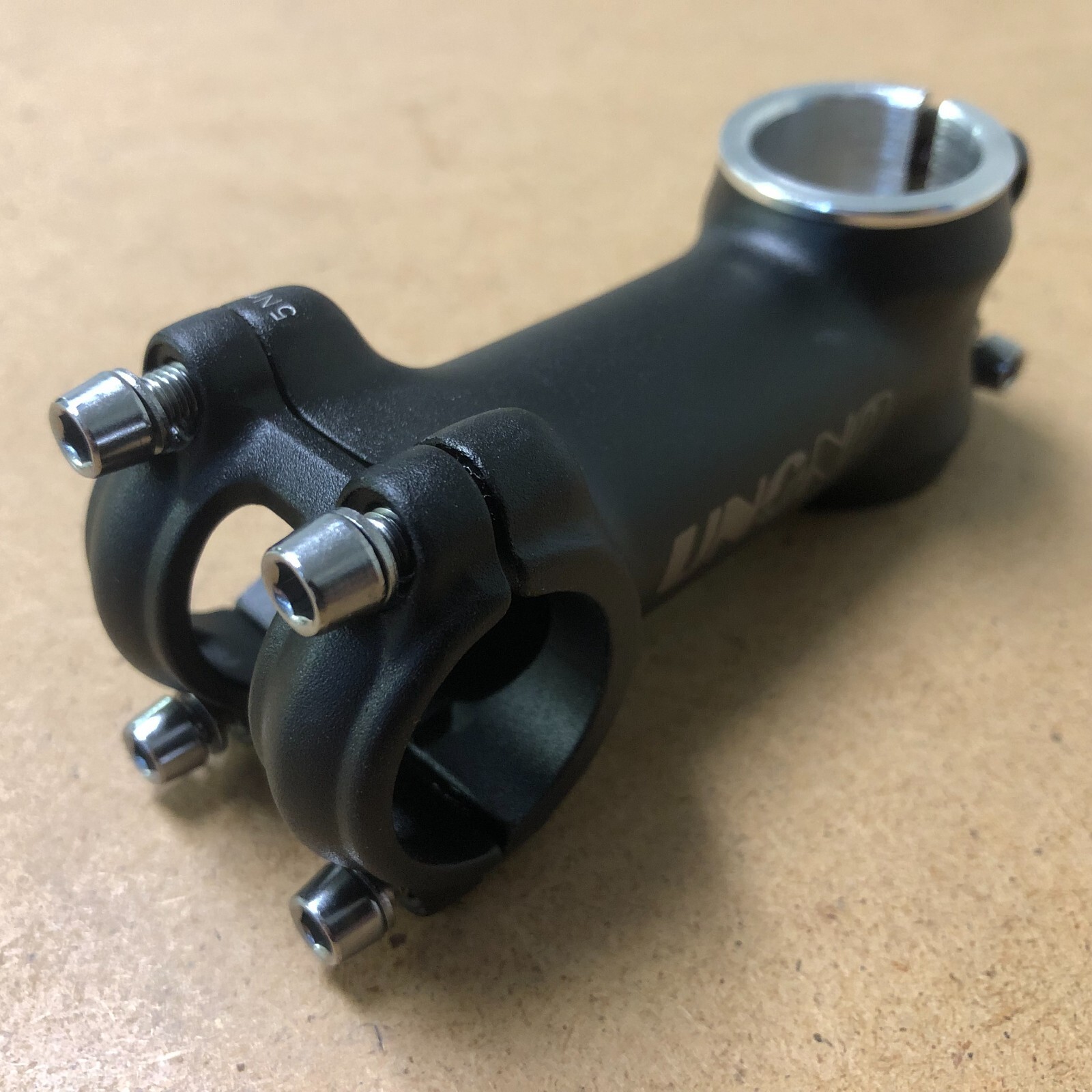 New Kalloy Bicycle Bike Ahead Stem 1″ 25.4 w/Shim 7 Deg Rise Matt Black