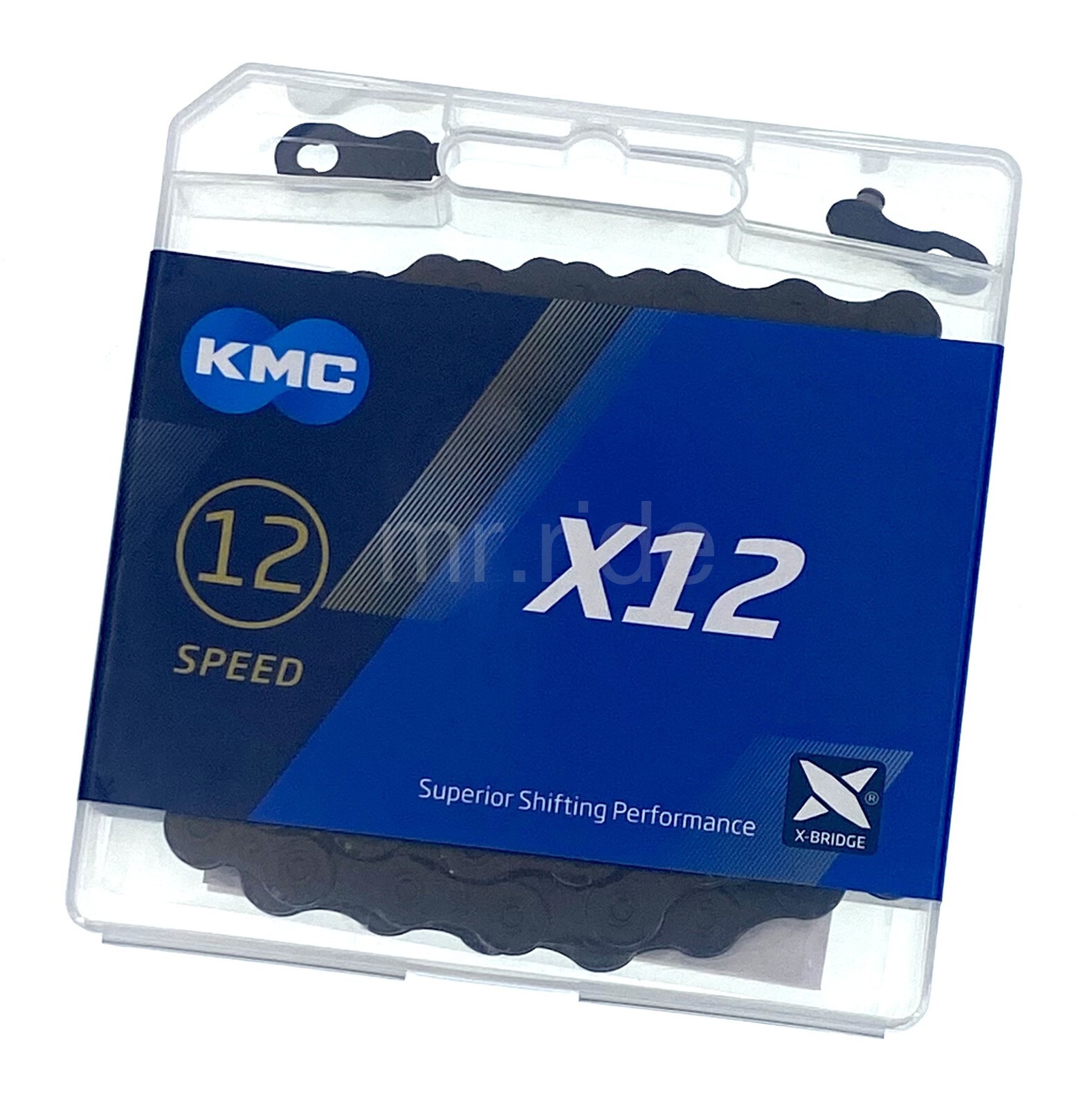 KMC X12 Bike Chains 12-Speed 126 Links 1/2″x11/128″ Black for Shimano/Sram Eagle