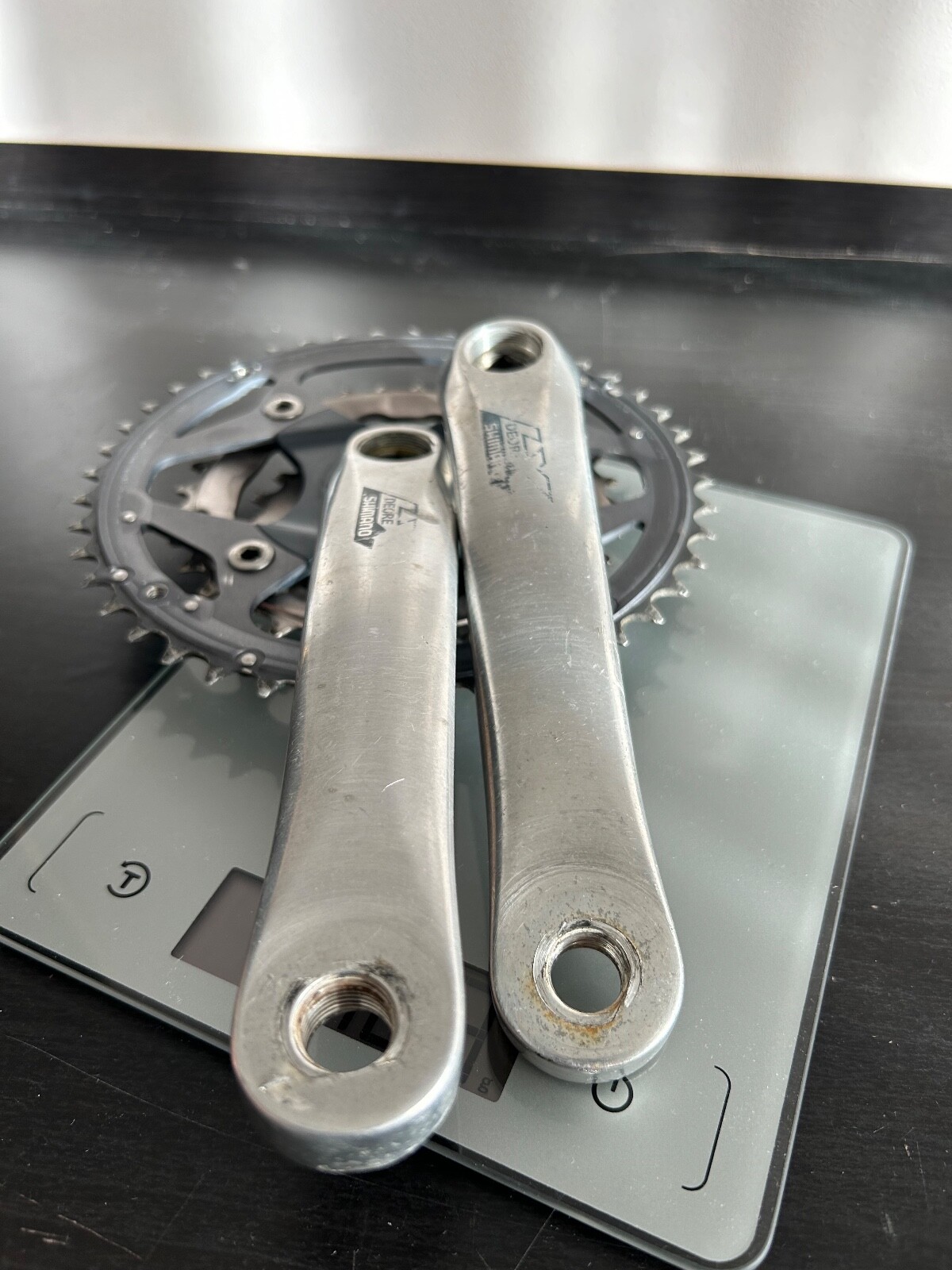 Shimano Deore LX FC-M570 Crankset, 175mm, 44/32/22 9s