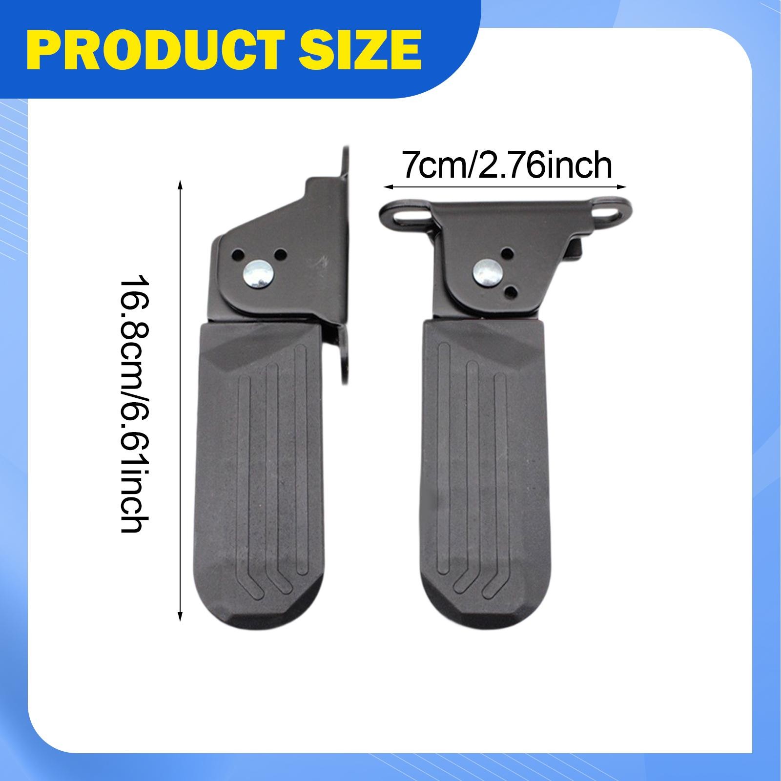 Electric Bike Pedals Anti Slip Foot Pegs
