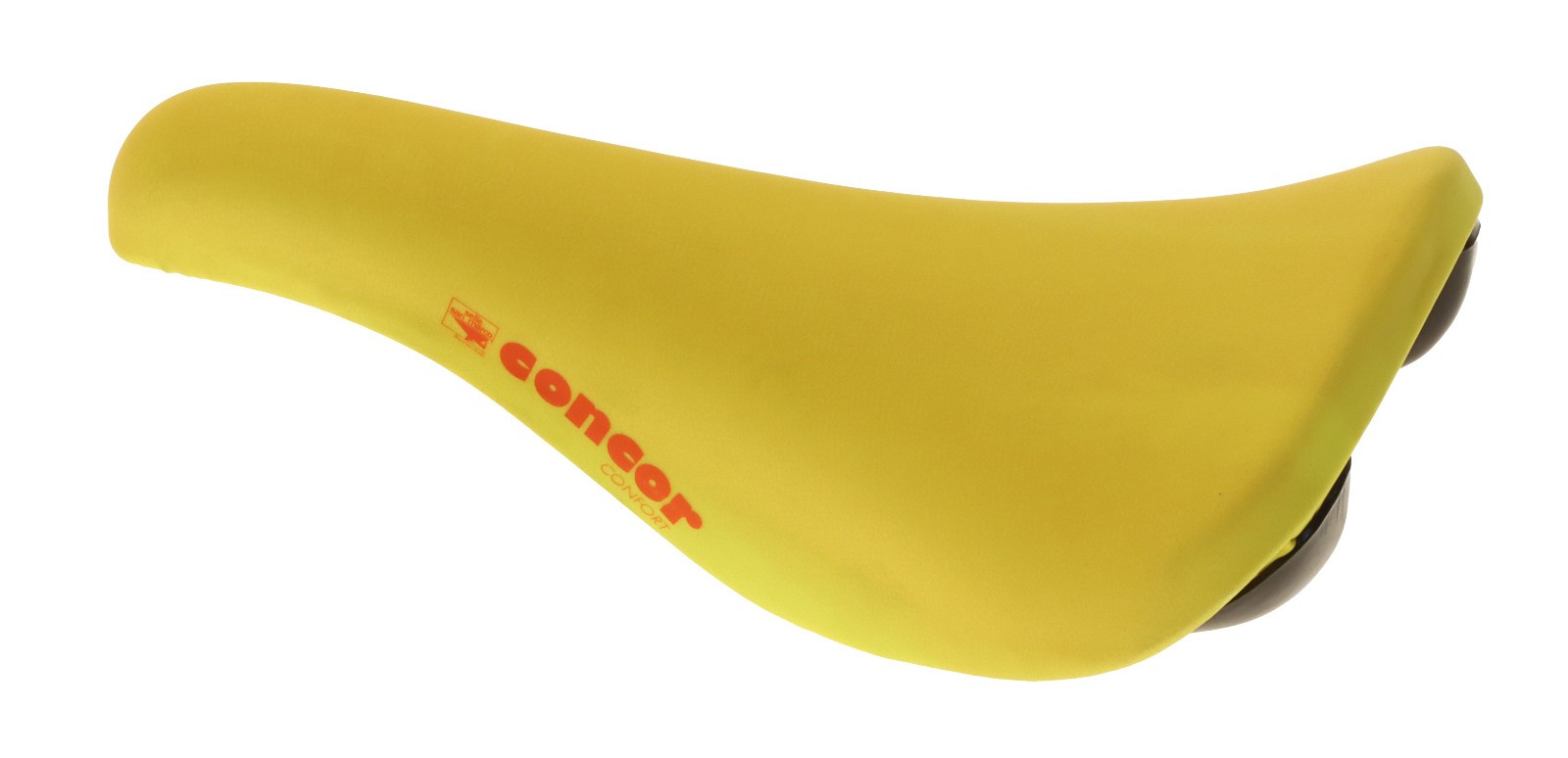 Selle San Marco Concor Supercorsa Confort Saddle Neon Yellow Shelfwear NOS NEW