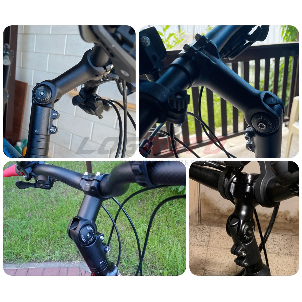 25.4/31.8mm Adjustable Stem Riser For MTB Mountain Road Bike Bicycle Handlebar