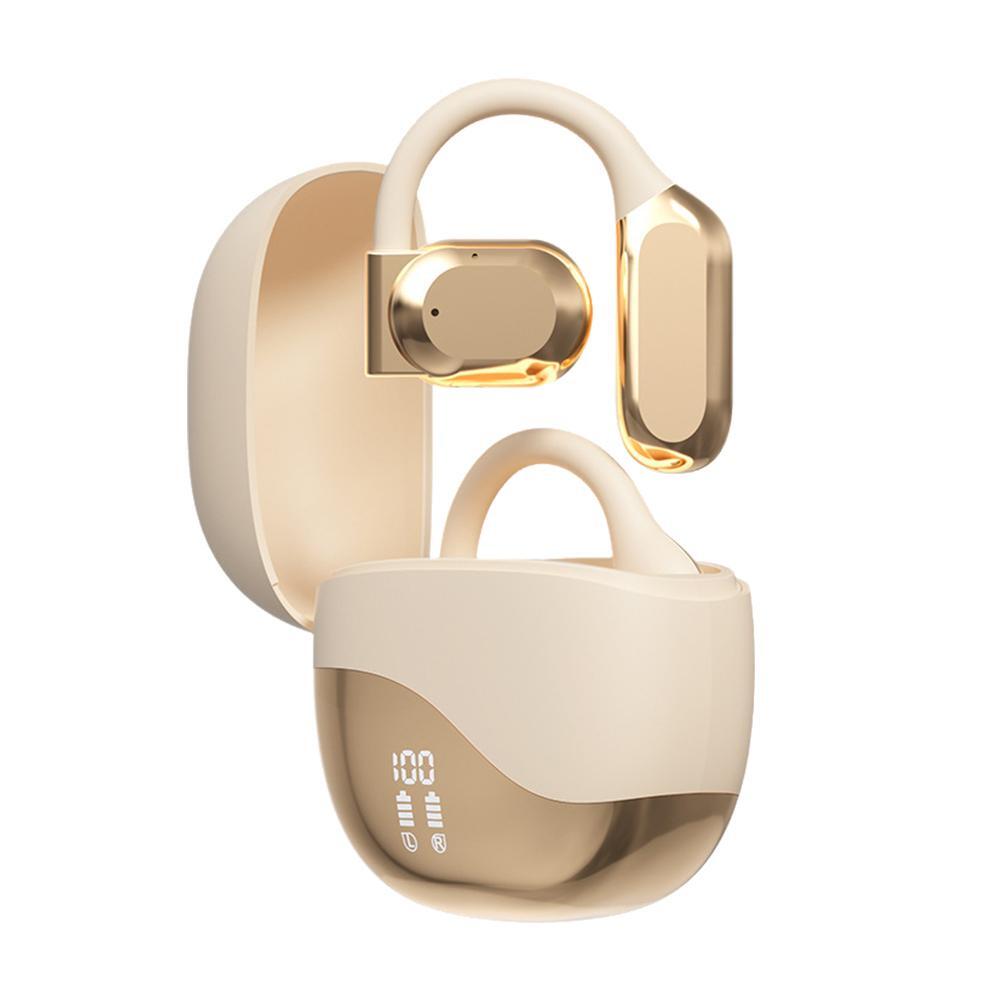 Real-Time AI Language Translator Earbuds Open Ear Bluetooth Translation Earphone