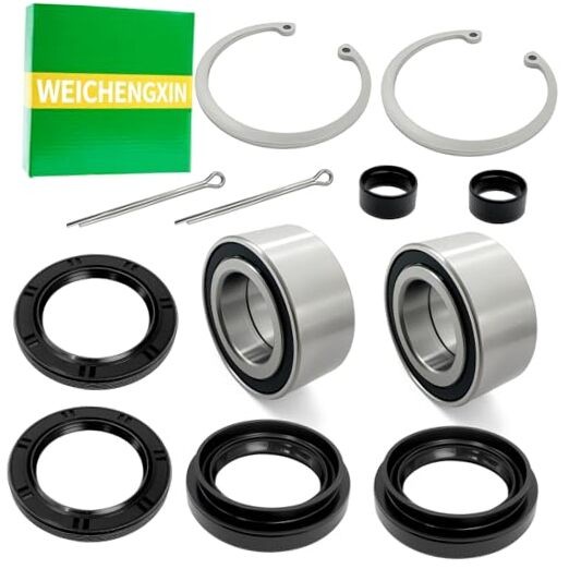 Front Wheel Bearings & Seals Kit for Foreman 450 500 400 Rincon 680 650