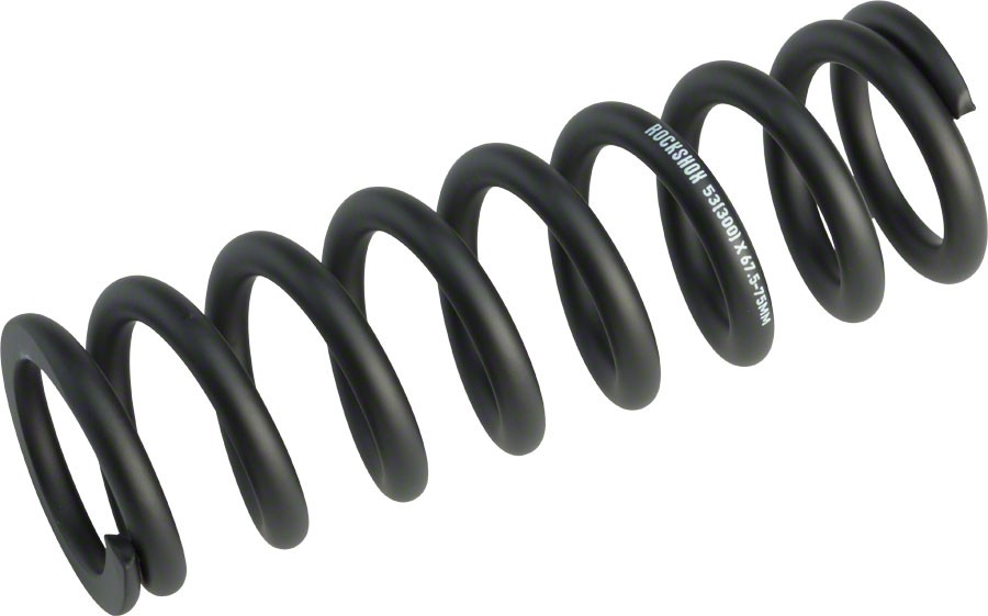 RockShox Metric Coil Spring – Length 174mm, Travel 67.5-75mm, 300 lbs, Black