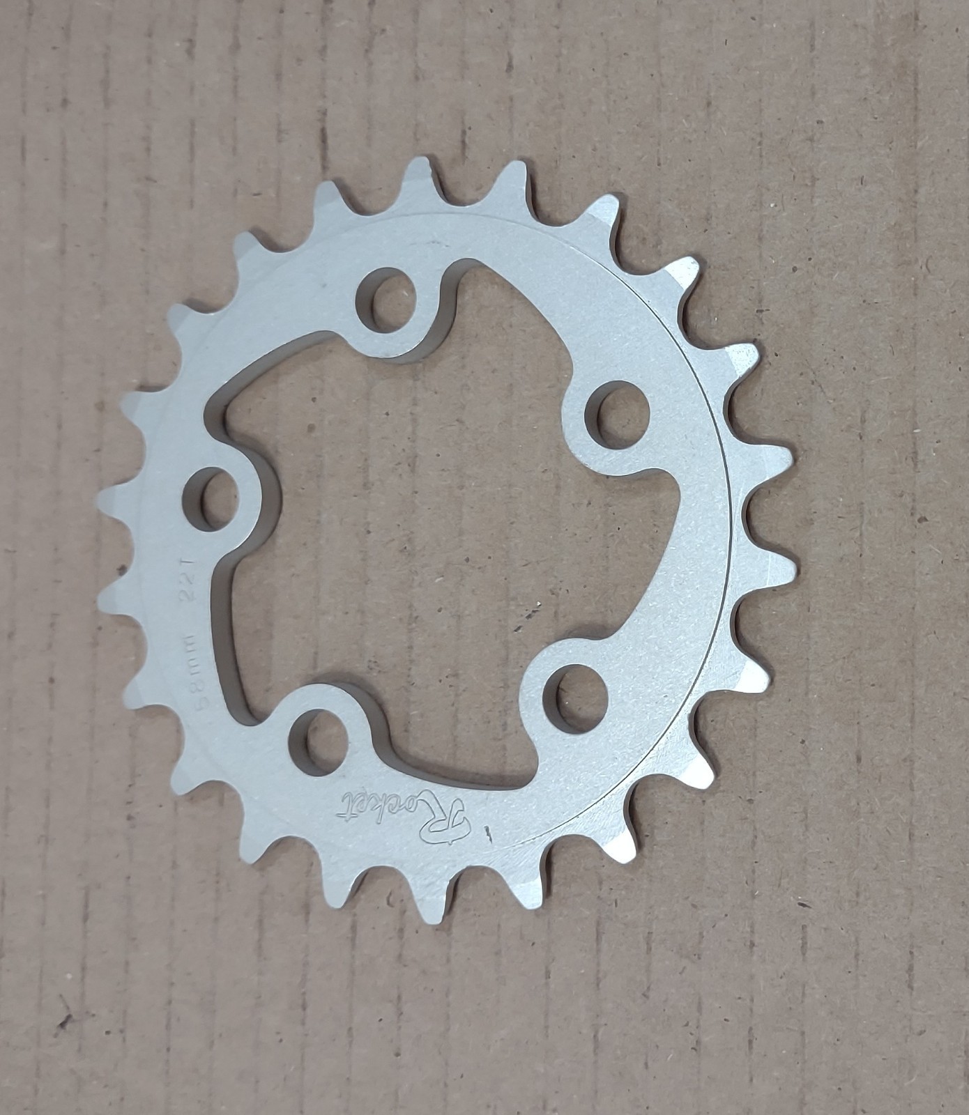 Vintage Bike Rocket Ring Chainring 22 Tooth 58 mm NOS
