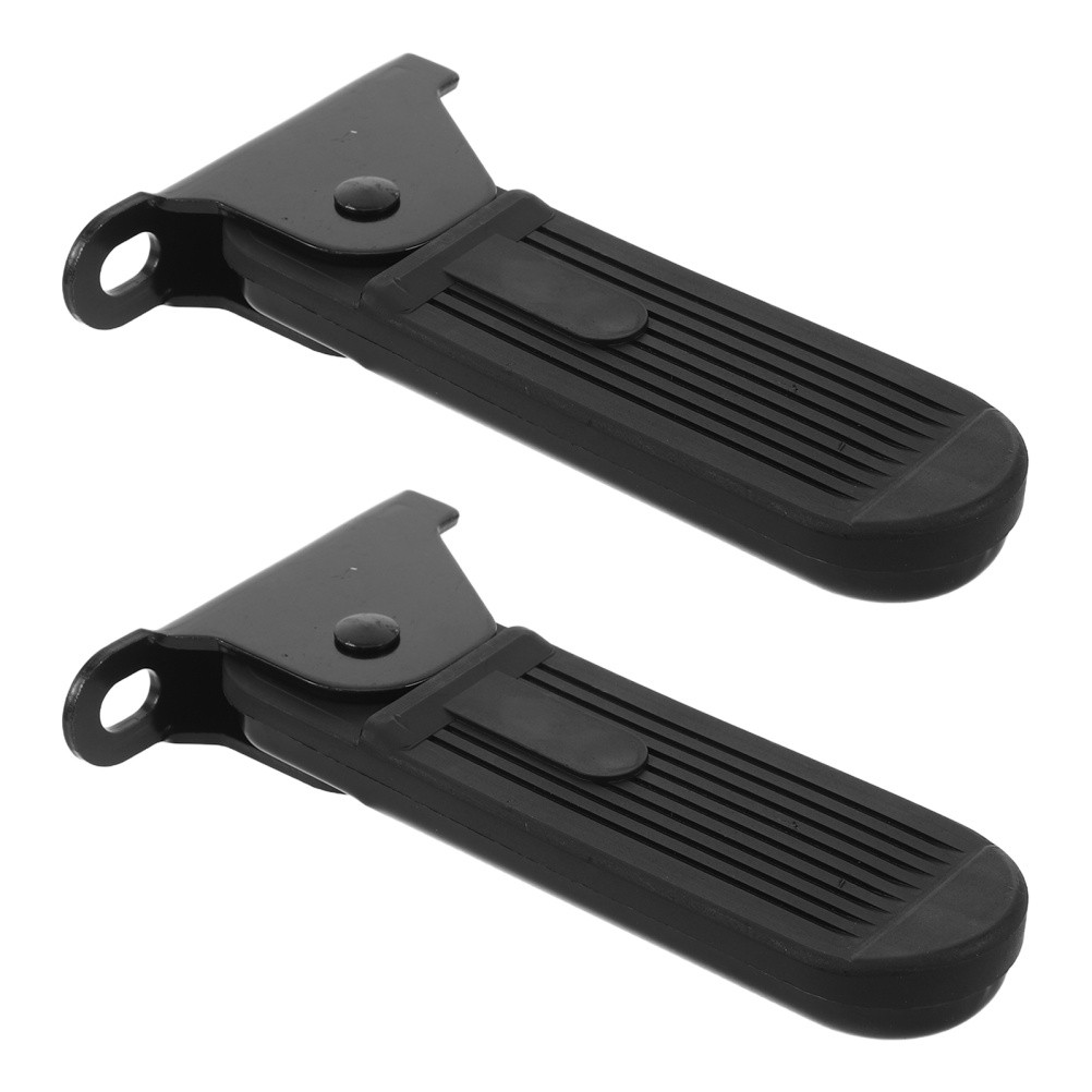 1 Pair Bicycle Foot Pegs: Foldable Rear Pedals – Anti-Slip Electric Bike