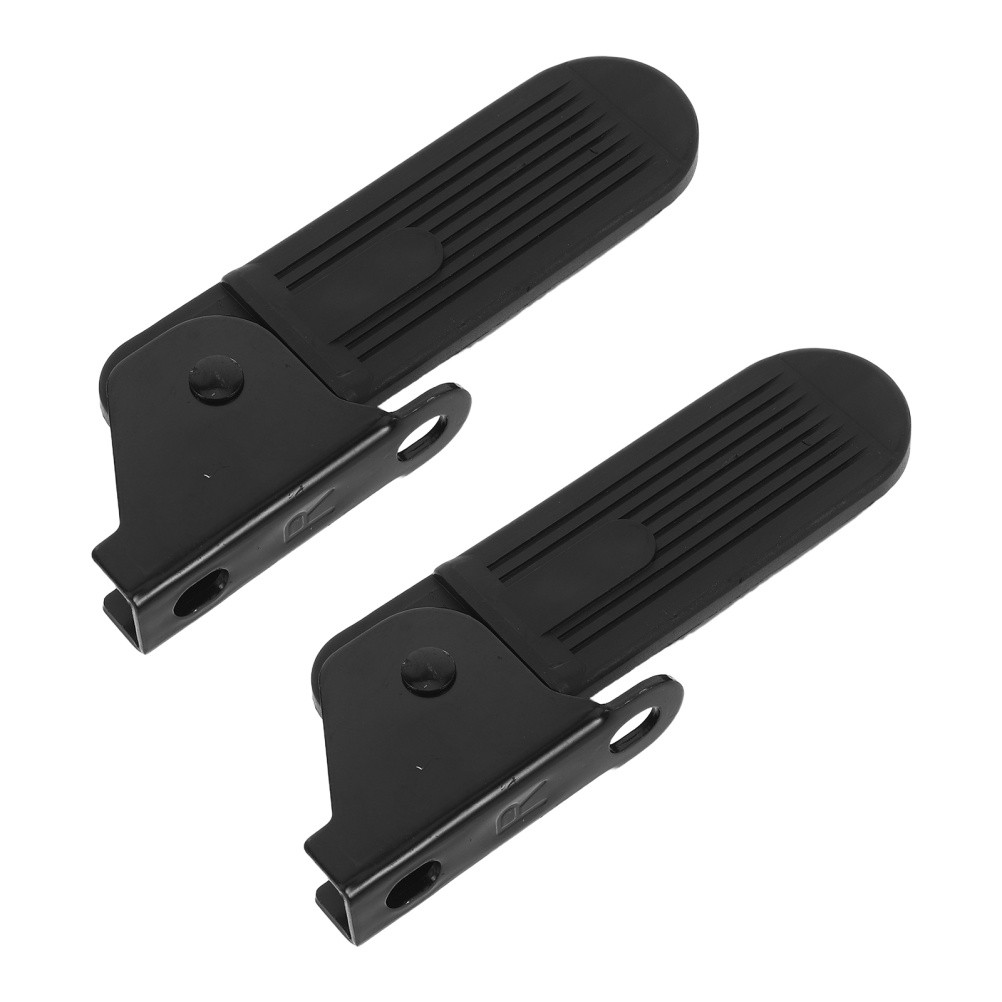 1 Pair Bicycle Foot Pegs: Foldable Rear Pedals – Anti-Slip Electric Bike