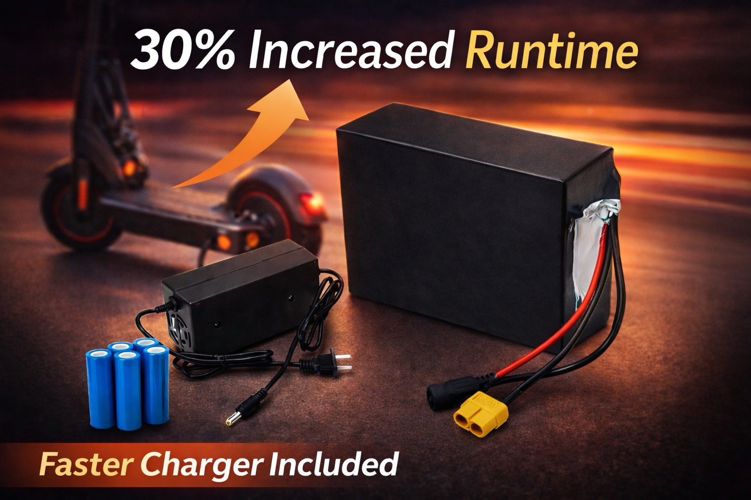 Replacement Battery for Droyd Blipper – UPGRADED LITHIUM ION PACK *+30% RANGE*