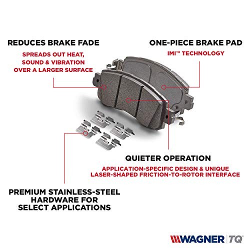 Brake ThermoQuiet Ceramic Disc Brake Pad Set QC1936 TQ – Ceramic
