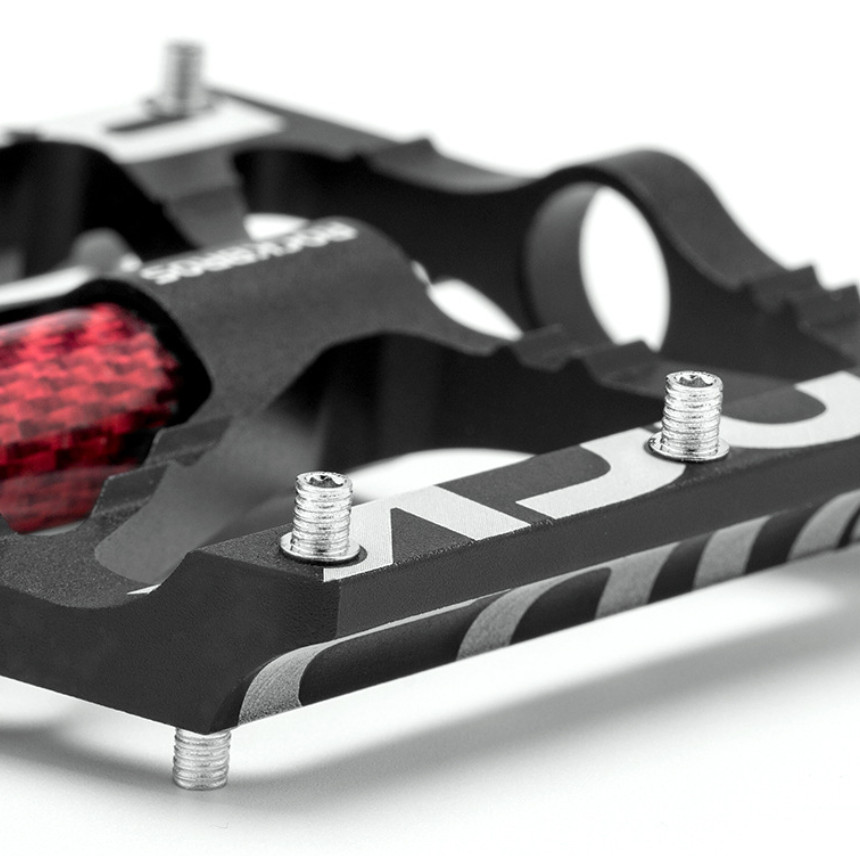 ROCKBROS Bike Pedals 9/16» Aluminum Alloy Bearing Non Slip Pedals Road Mountain