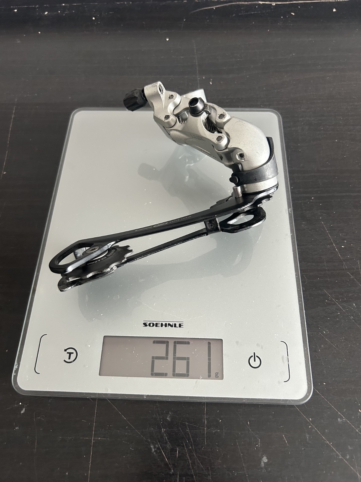 Shimano Deore XT RD-M760 9s Rear Derailleur Rapid Rise Mega 9 Long Cage Silver