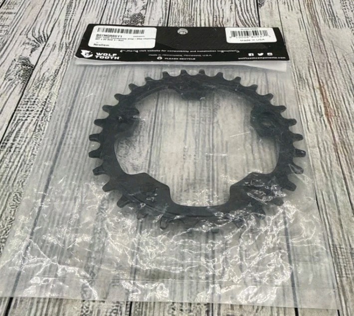 Wolf Tooth Drop Stop Chainring 5 Bolt 30T X 94 BCD WOLFTOOTH Bicycle part