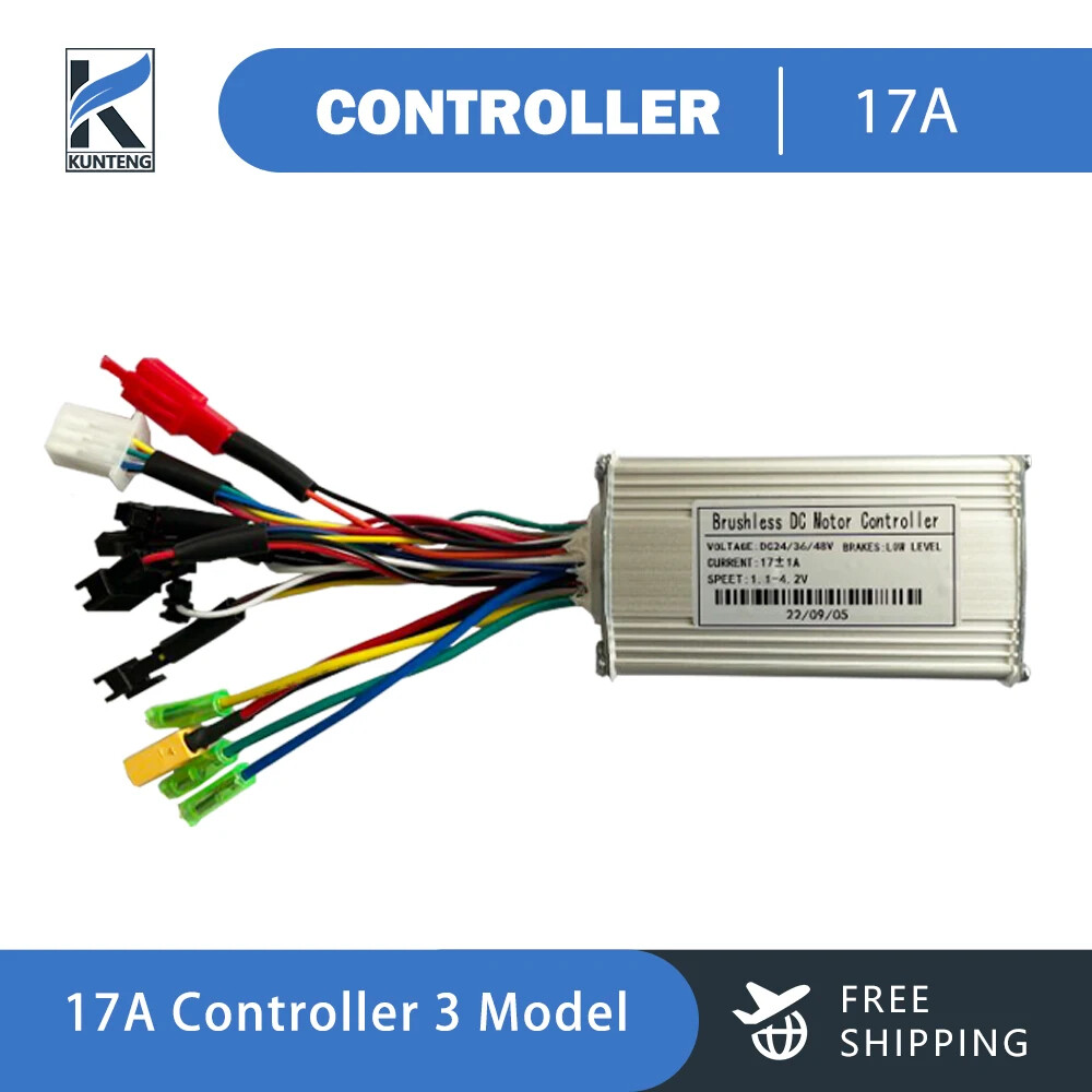 36V 48V 3 Model Sine Wave Controller 17A 26A 30A Display SM / WP Plug for E-bike