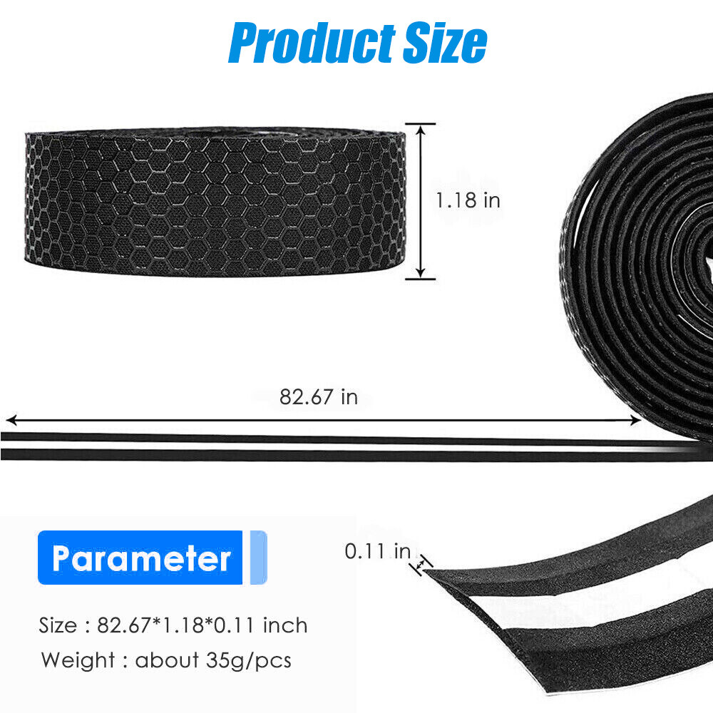 2-Packs Bike Handlebar Tapes Bicycle Cycling Handle Bar Soft EVA Non-slip Wraps
