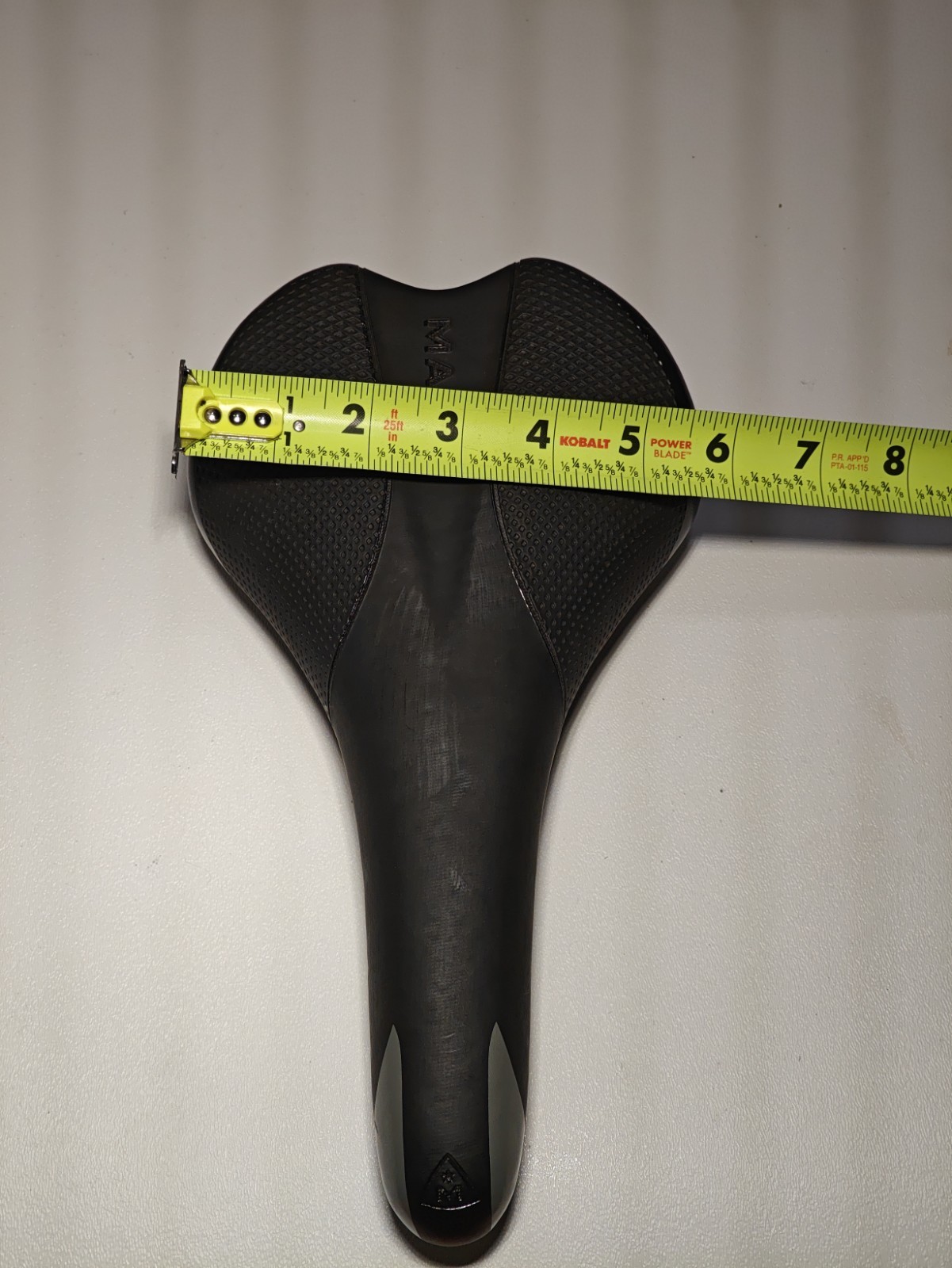 Marin Black Synthetic Comfort Bicycle Saddle Universal 7x7mm Rails Unisex