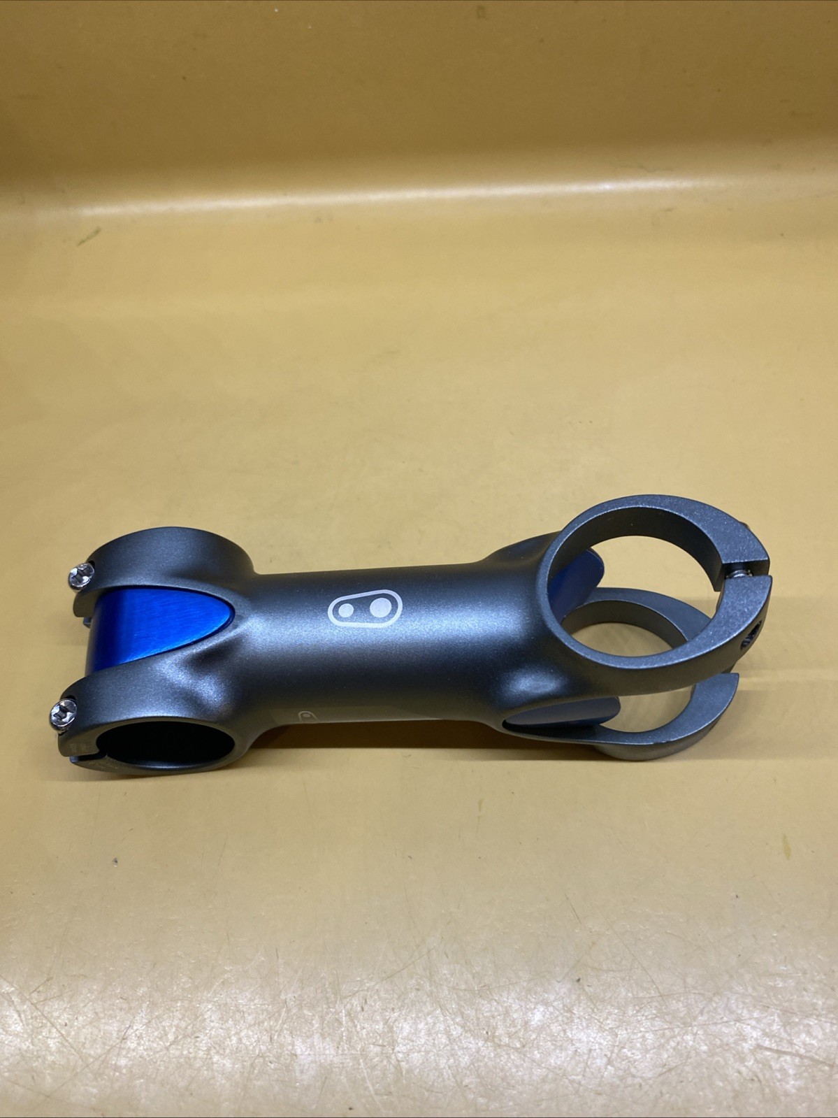 Iron/Blue Crankbrothers Cobalt 3 XC 100mm x 31.8 x 6* x 1-1/8i” Threadless Stem