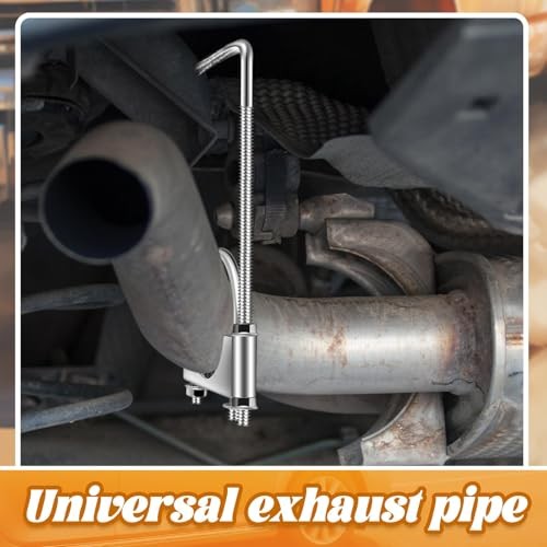Pcs Universal Exhaust Clamp with Hanger, Made of Heavy-Duty Clamp 2.75 Inch 2