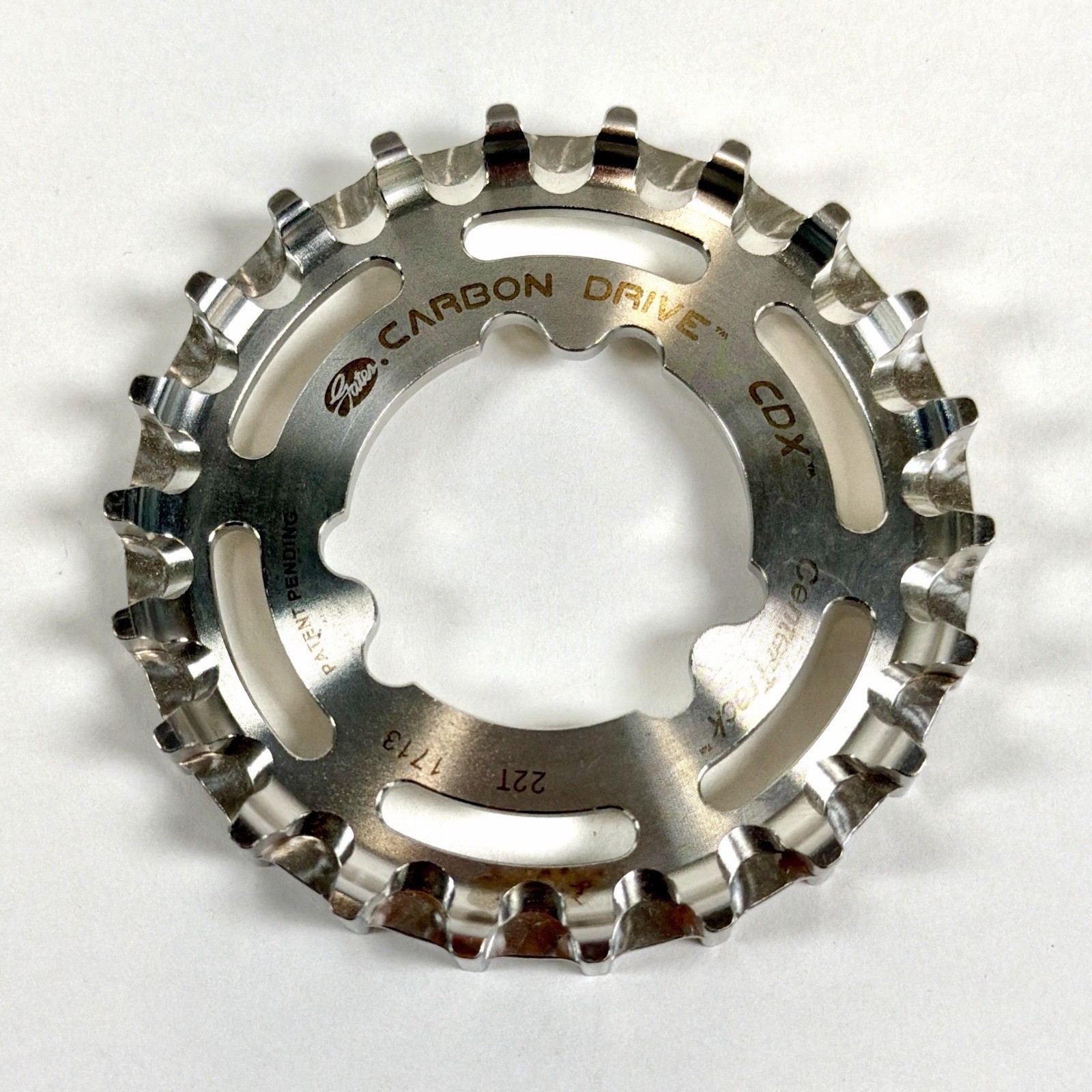 Gates CDX CenterTrack Rear Cog 22T Stainless Shimano Alfine Nexus 3-Lobe #1713