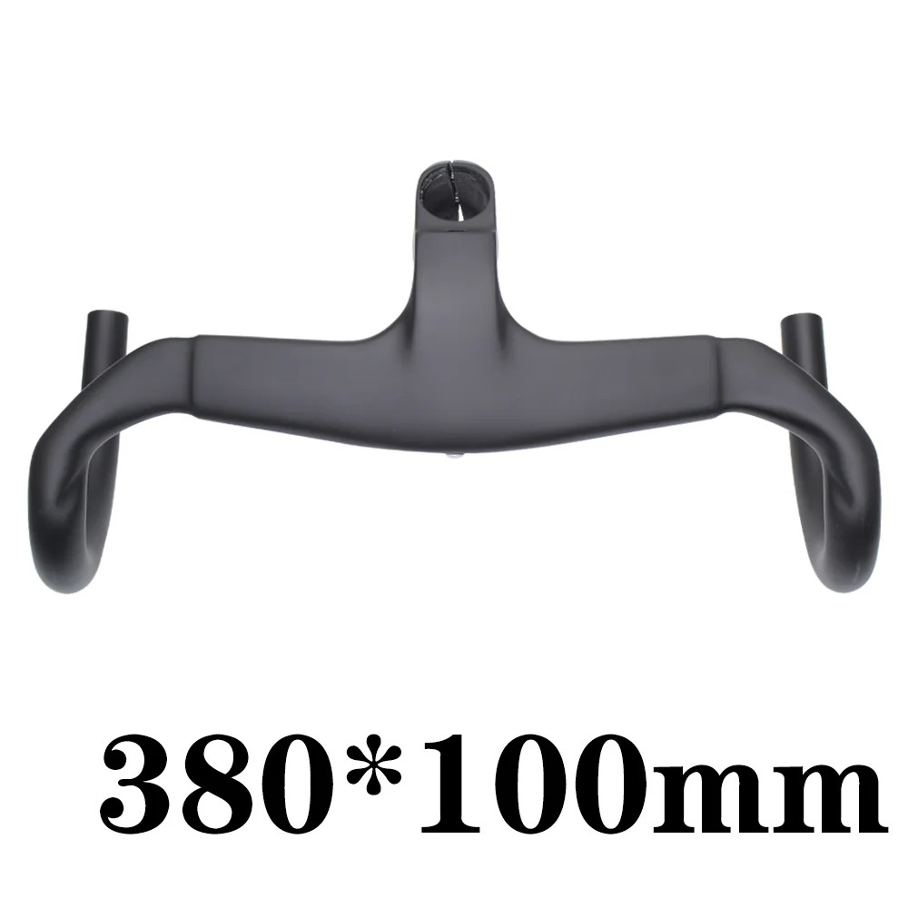 Carbon Road Bicycle Racing Integrated Handlebar 28 6mm Lightweight Bent Bar