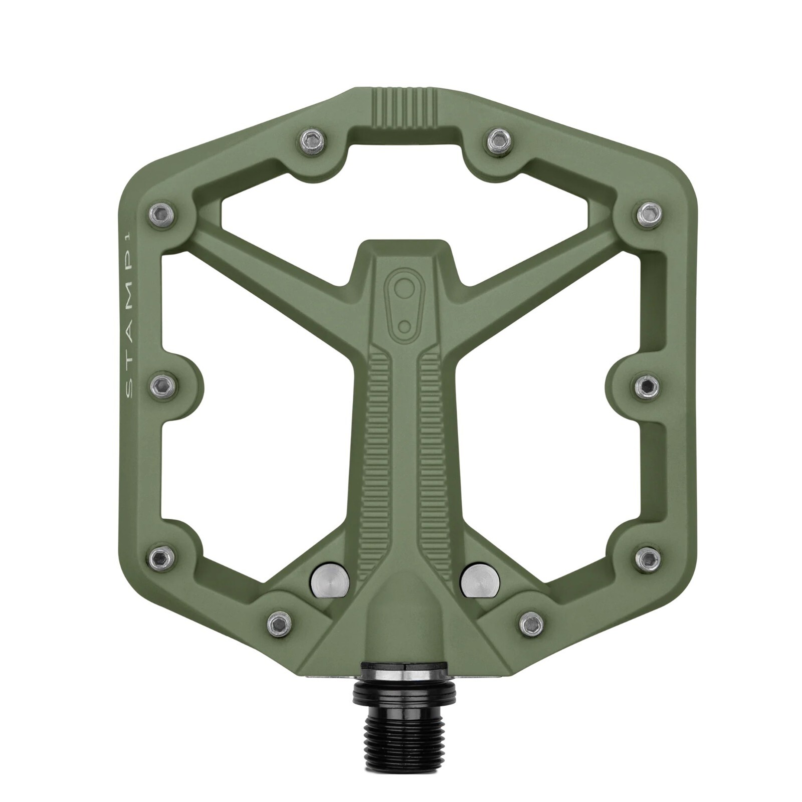 Crankbrothers Stamp 1 Gen 2 Large Platform Pedals, Green