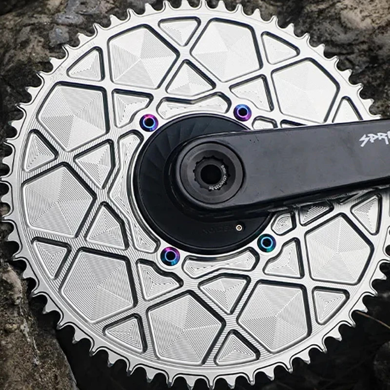 110BCD AERO Narrow Wide Chainring 54-66T Bicycle Chainwheel 9-12speed Sprocket