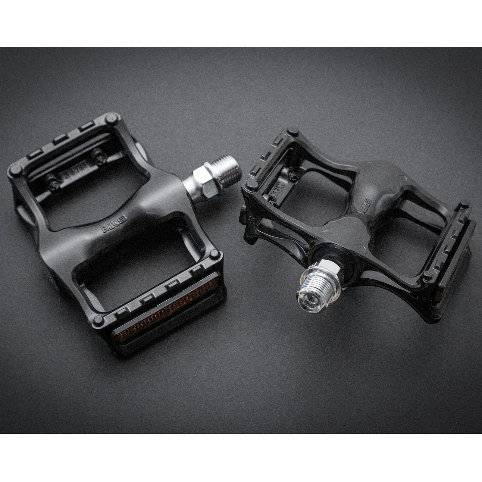 MKS (Mikashima Manufacturing Co., Ltd.) Seahorse Bicycle Pedals, Black