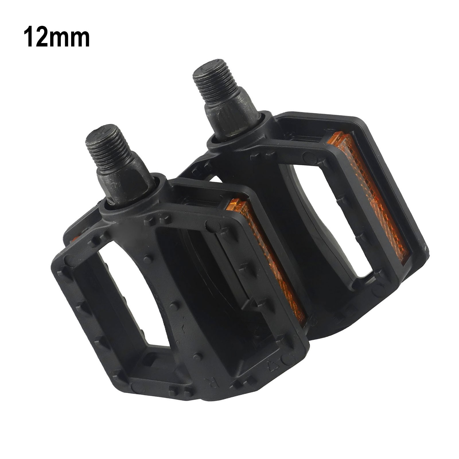 Upgraded Reflective Kids Bike Pedals Improved Strength Larger Foot touch Area