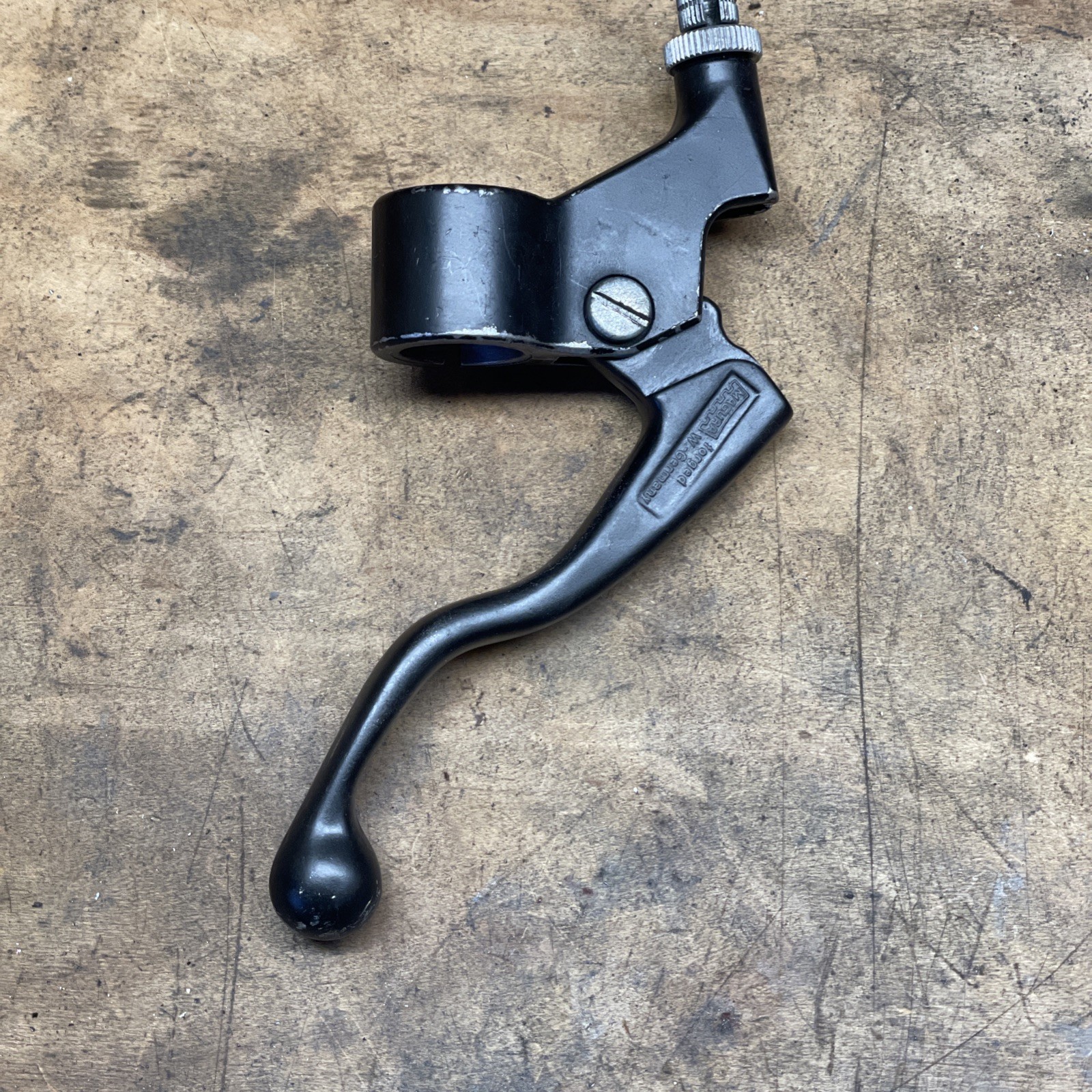 Vintage MAGURA Brake Lever Set 80s MTB Black RARE 22.2mm Klunker GERMANY