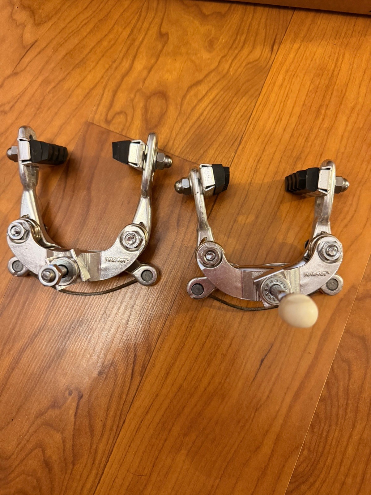 Vintage Shimano Tourney Centerpull Brake Calipers Front Rear Set Alloy Japan