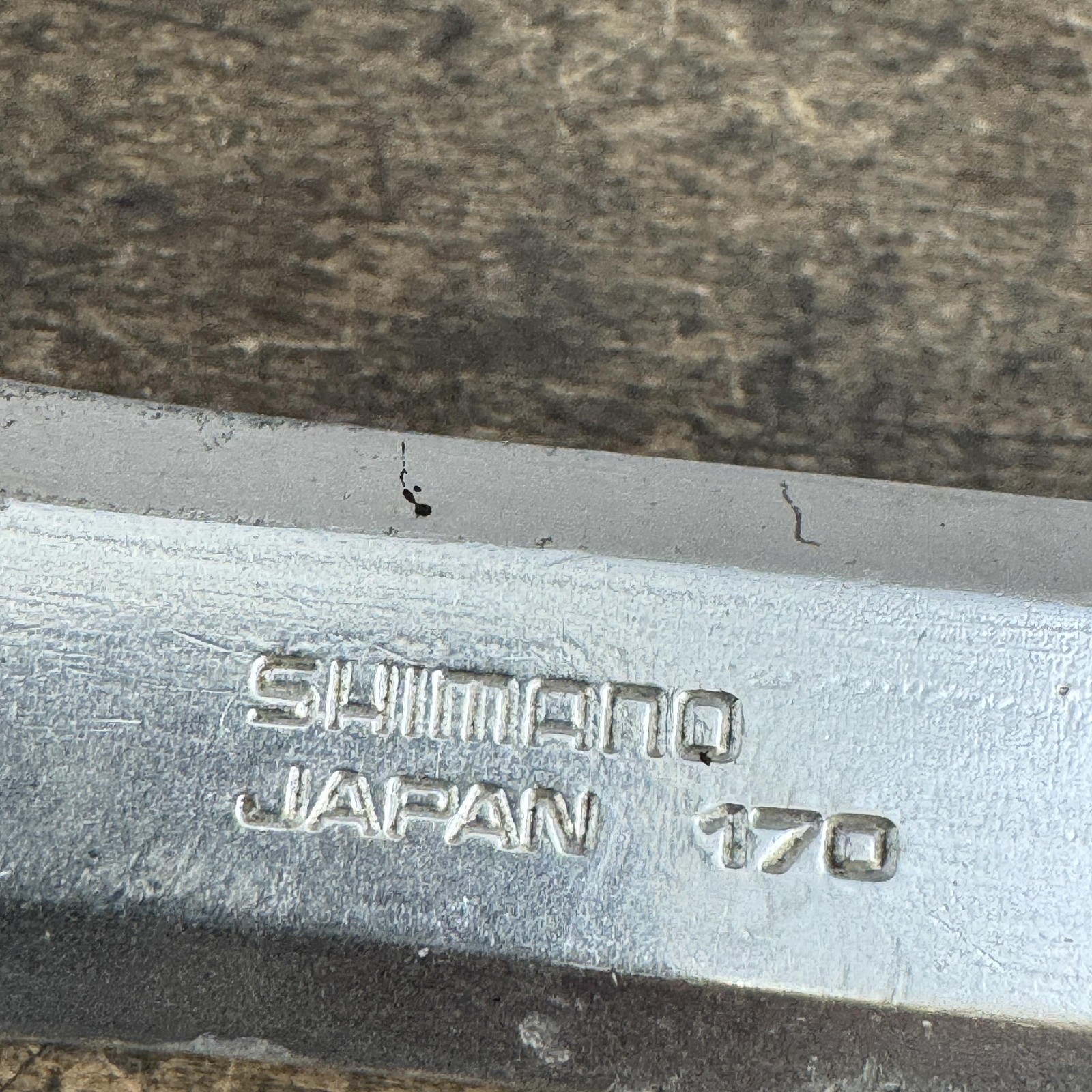 Vintage Shimano 600 Arabesque Crankset 170mm Old School BMX 130 BCD Japan