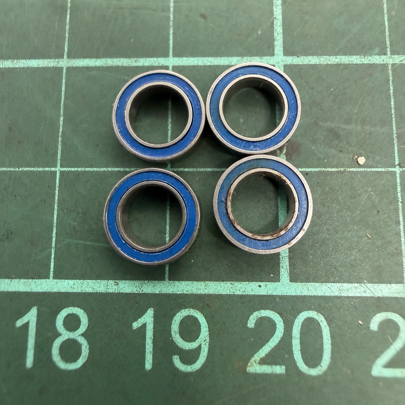 5 * 8 * 2.5 mm Wide Bearing Set of 4 Pieces Mini Small Miniature NOS