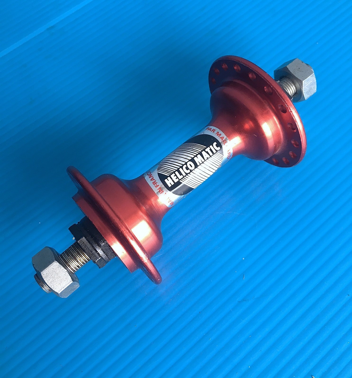 Maillard Front BMX Hub Red 36 Hole NOS New 1981 Vintage France