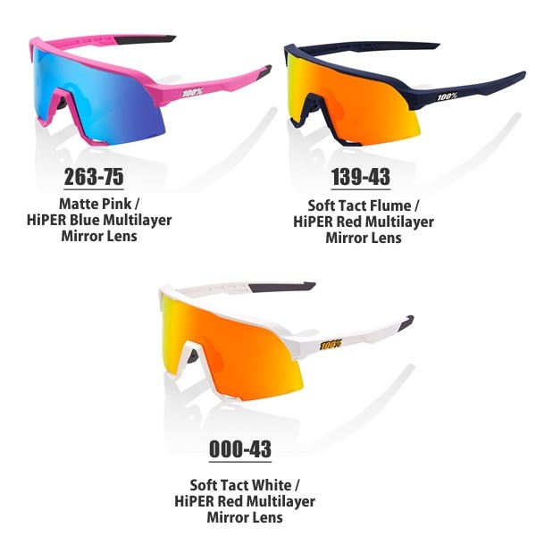100% S3 Sports Sunglasses for Cycling/Road Bike