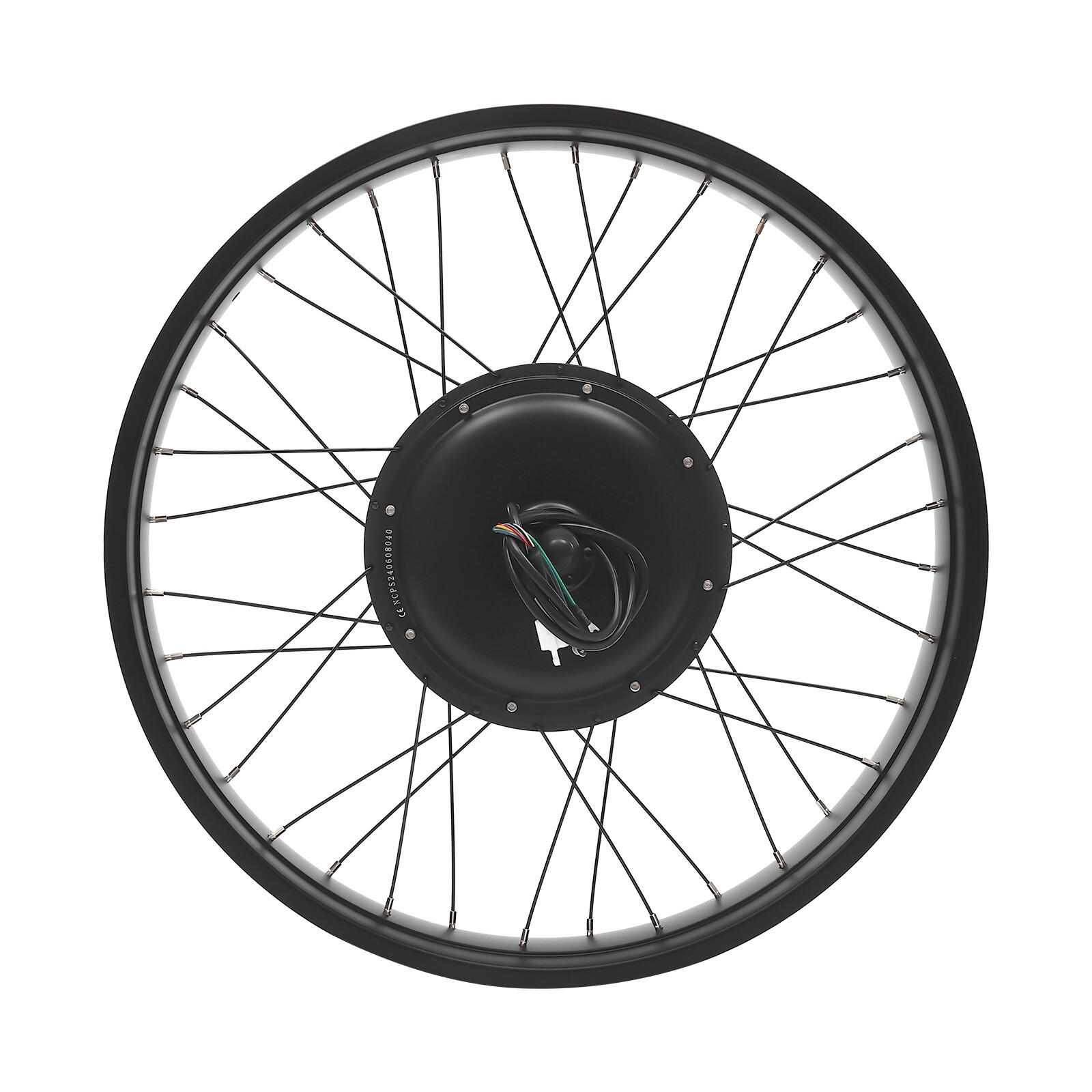 26″ Fat Tire Electric Bike Rear Wheel Motor Conversion Kit Hub Motor 48V 1000W