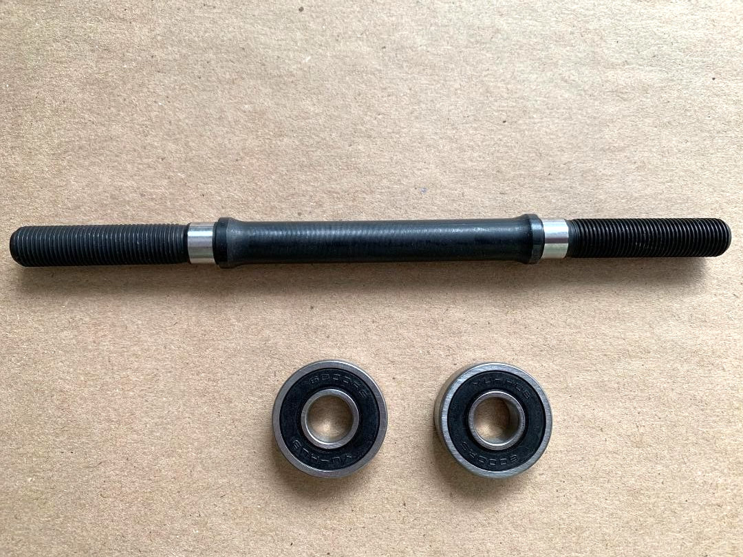 Bicycle Rear Hub Axle Sealed Bearings 3/8″ x 26T x 73MM x 165mm Cro-Mo BMX Bikes