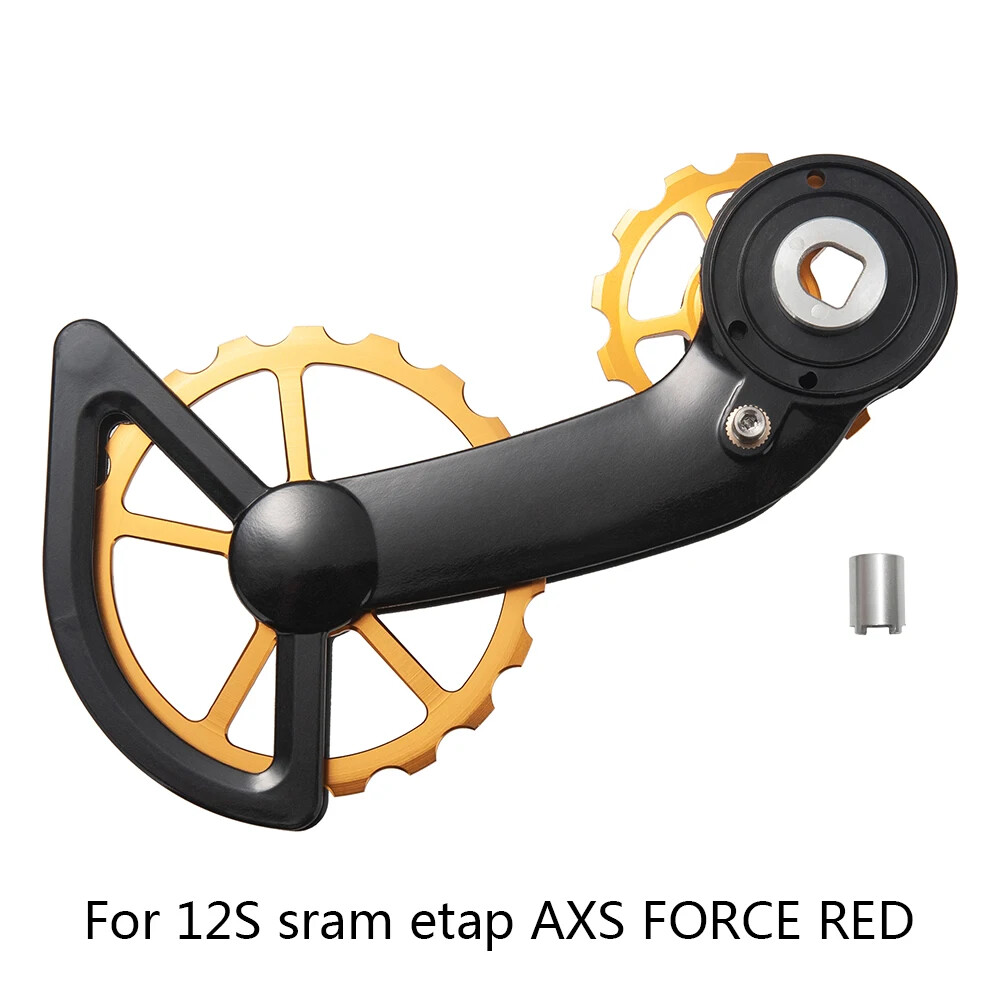 Road Bike CS Ceramics Bearing Guide Wheel Rear Pulley for 12S Transmission