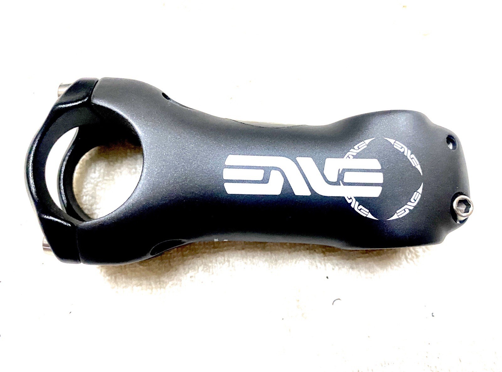 ENVE Stem White – 90 mm 31.8 Clamp +/-6 Deg 1-1/8″ UD Carbon – NOS