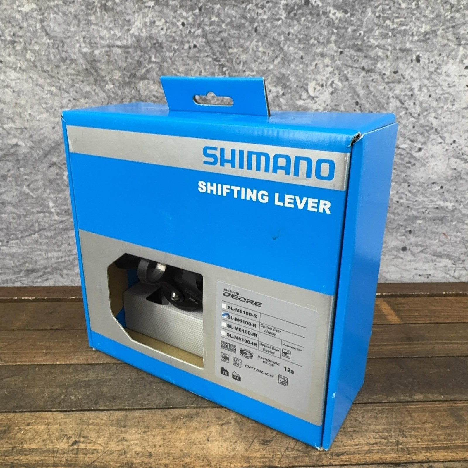 Shimano Deore SL-M6100-R Right Shifter 12s Rapidfire Plus MTB Black Trigger