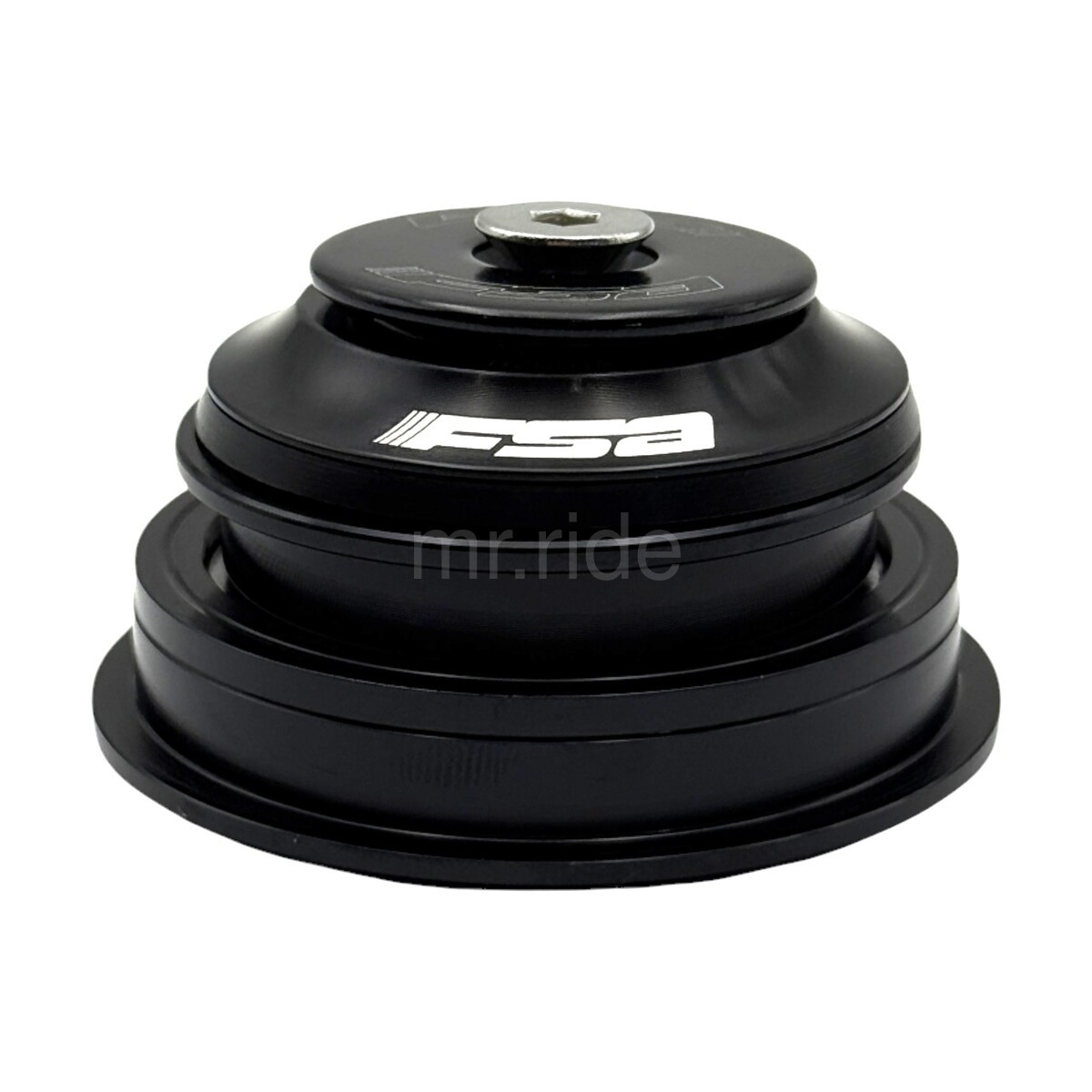 FSA Orbit 1.5 ZS Tapered Bike Headset 1-1/8″ 50mm/62mm OD Black,Cover 5.3mm