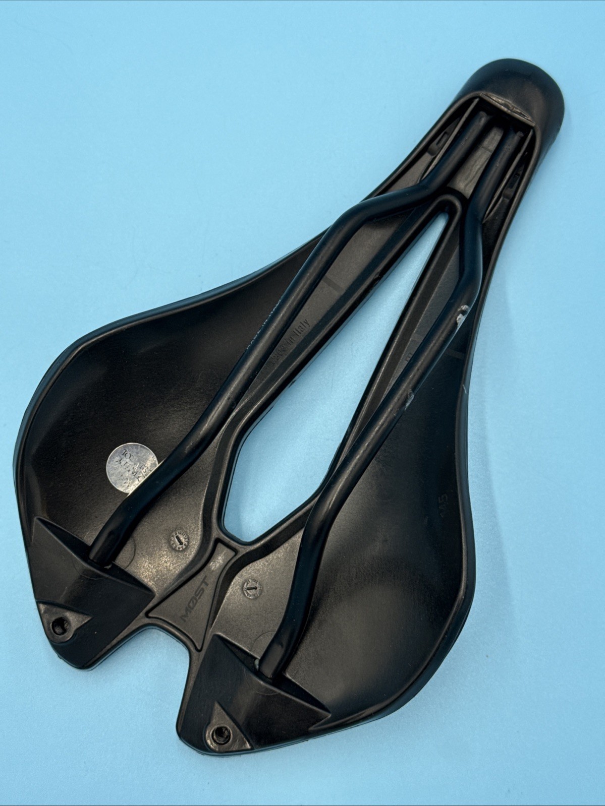 Prologo MOST LYNX Ultra Manganese Rail 245mm x 143mm Saddle MSRP $150 Pinarello
