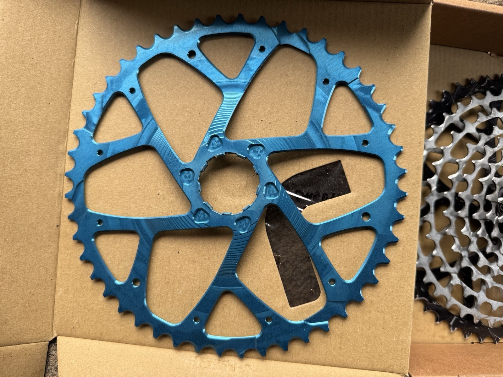 Garbaruk Wide-Range 11 Speed Cassette SRAM XD 10-48 + Extra Cogs 46 XX1 299g